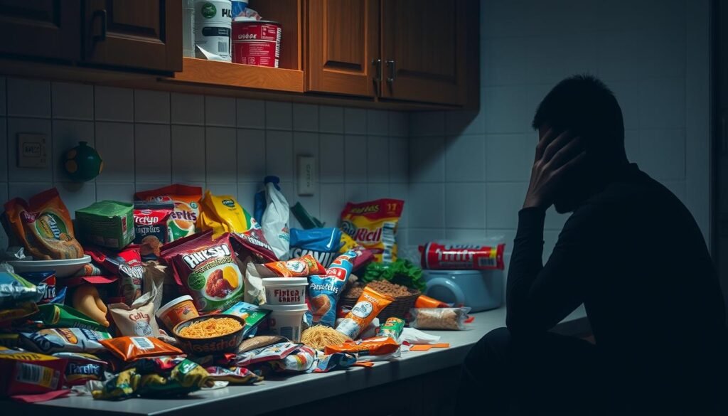 Processed foods impact on mental health